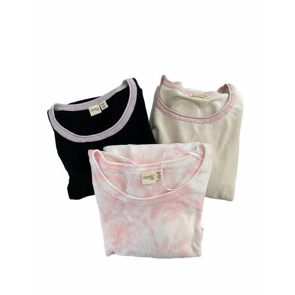Cloth by Design Womens Side Tie Pullover Sweater 3 Pack Bundle S Small - Picture 1 of 12